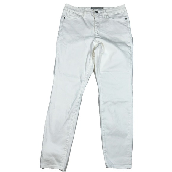 Athleta Denim - Athleta Sculptek Ultra Skinny High Rise Denim Jeans White Womens 10
